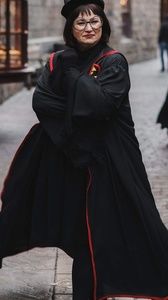 Edna Mode as a Hogwarts professor